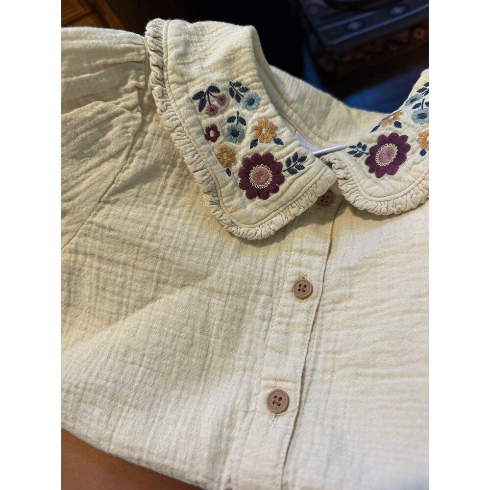 Little Co Collared Top - Picture 2 of 3
